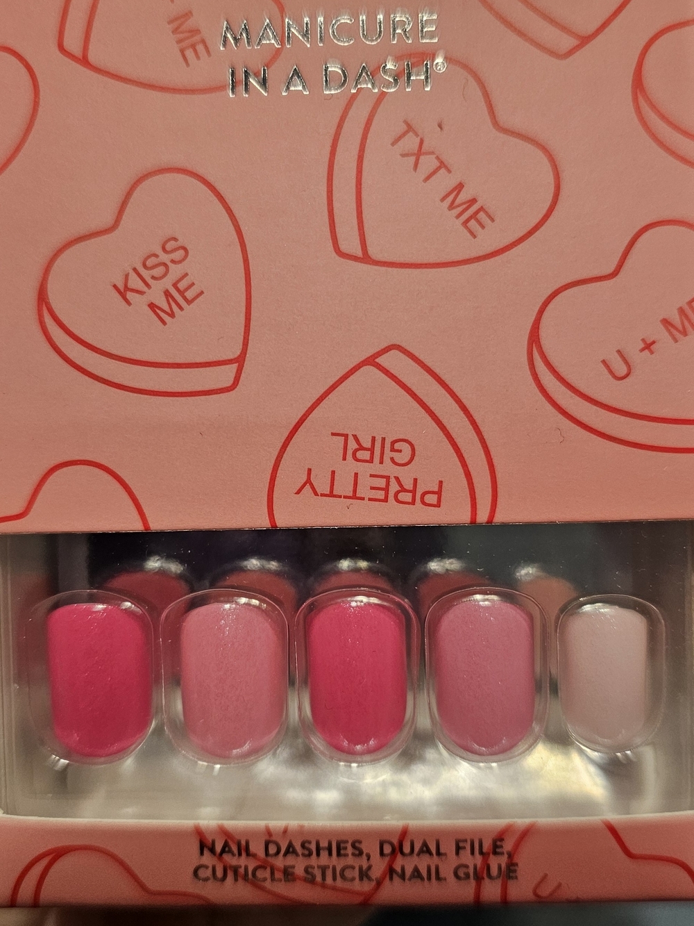 Manicure In A Dash Pink Press-On Nail Set